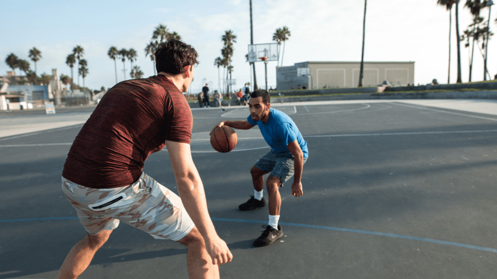 Basketball training 