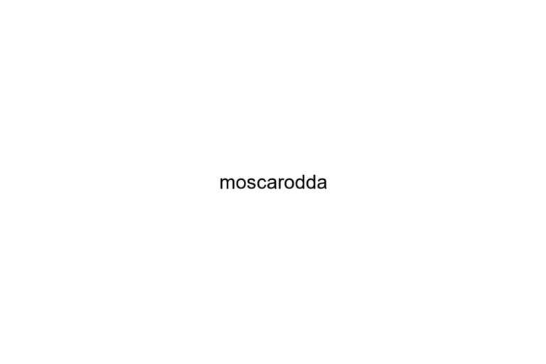 moscarodda