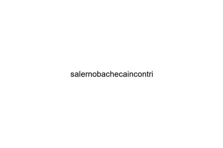 salernobachecaincontri