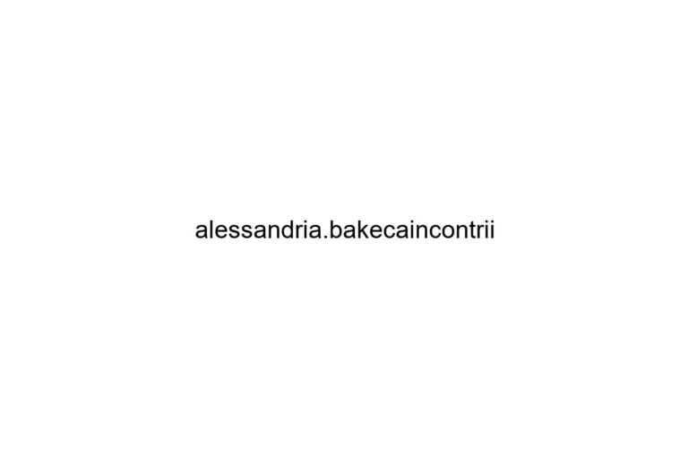 alessandria bakecaincontrii