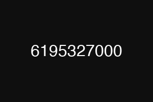 6195327000
