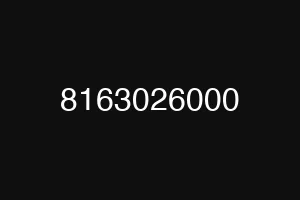 8163026000