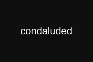condaluded