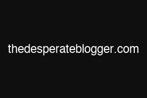 thedesperateblogger.com