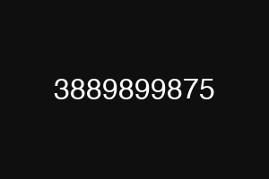 3889899875