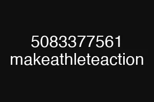 5083377561 makeathleteaction