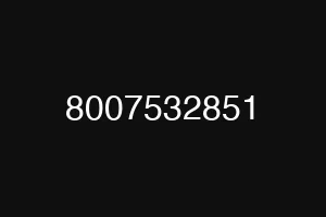 8007532851