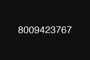8009423767