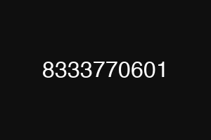 8333770601
